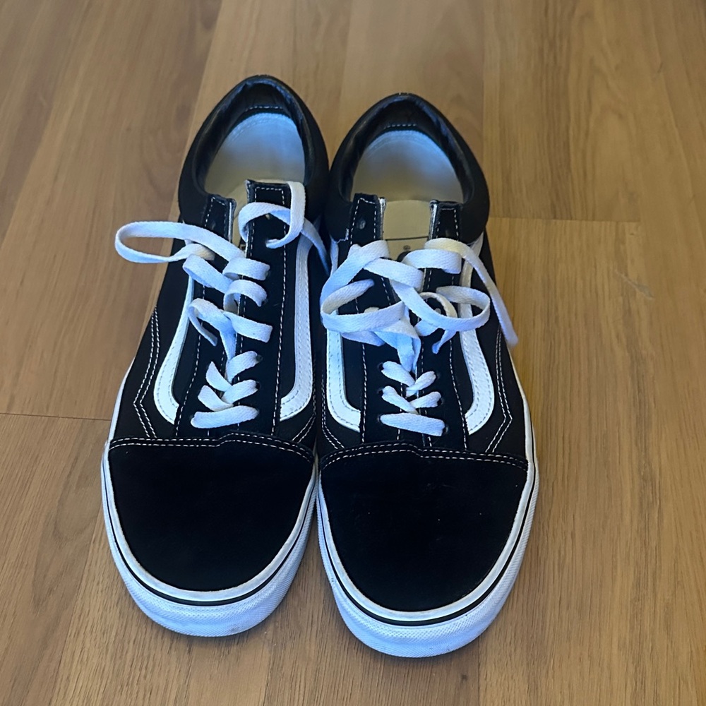 Vans Black and White Sneakers